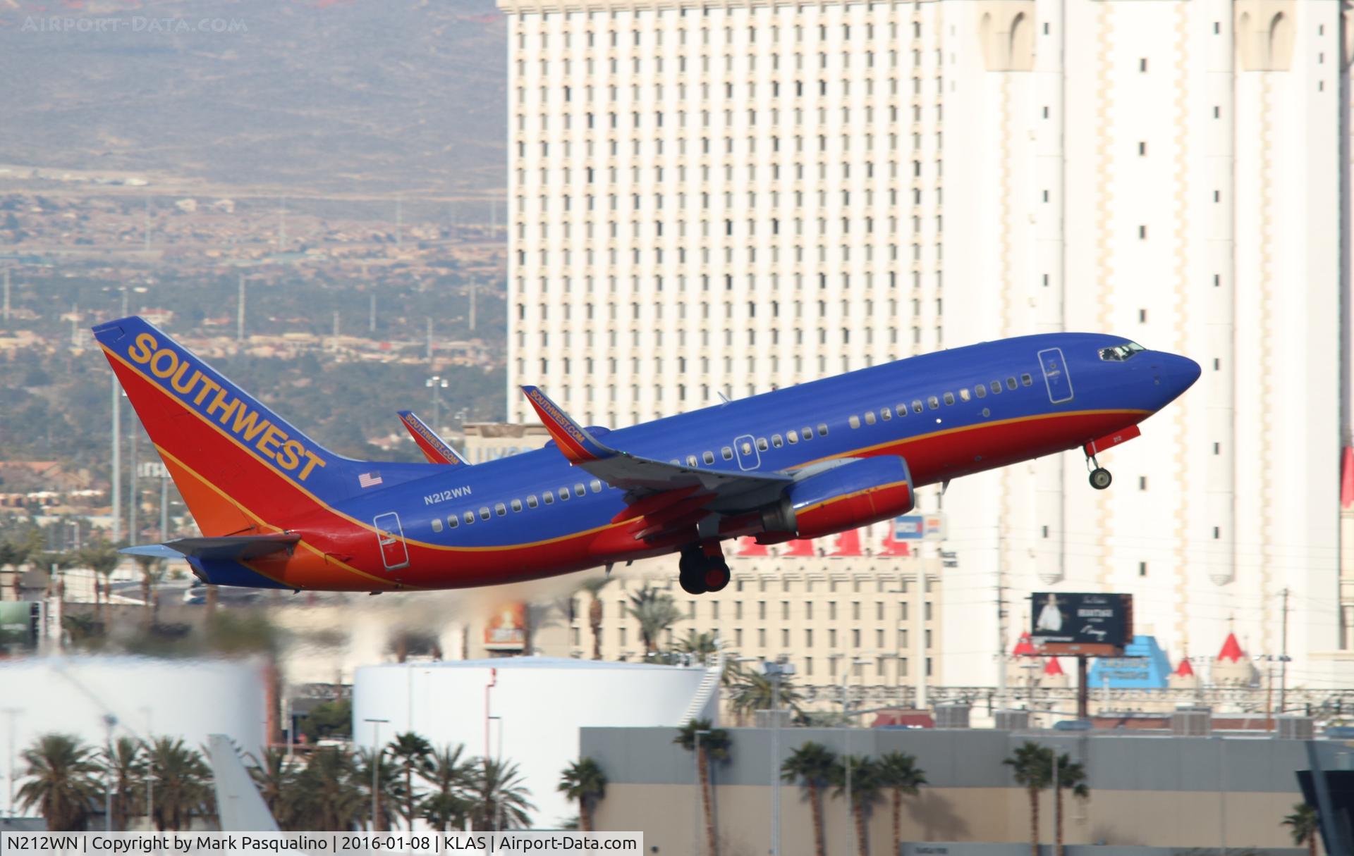N212WN, 2005 Boeing 737-7H4 C/N 32485, Boeing 737-700