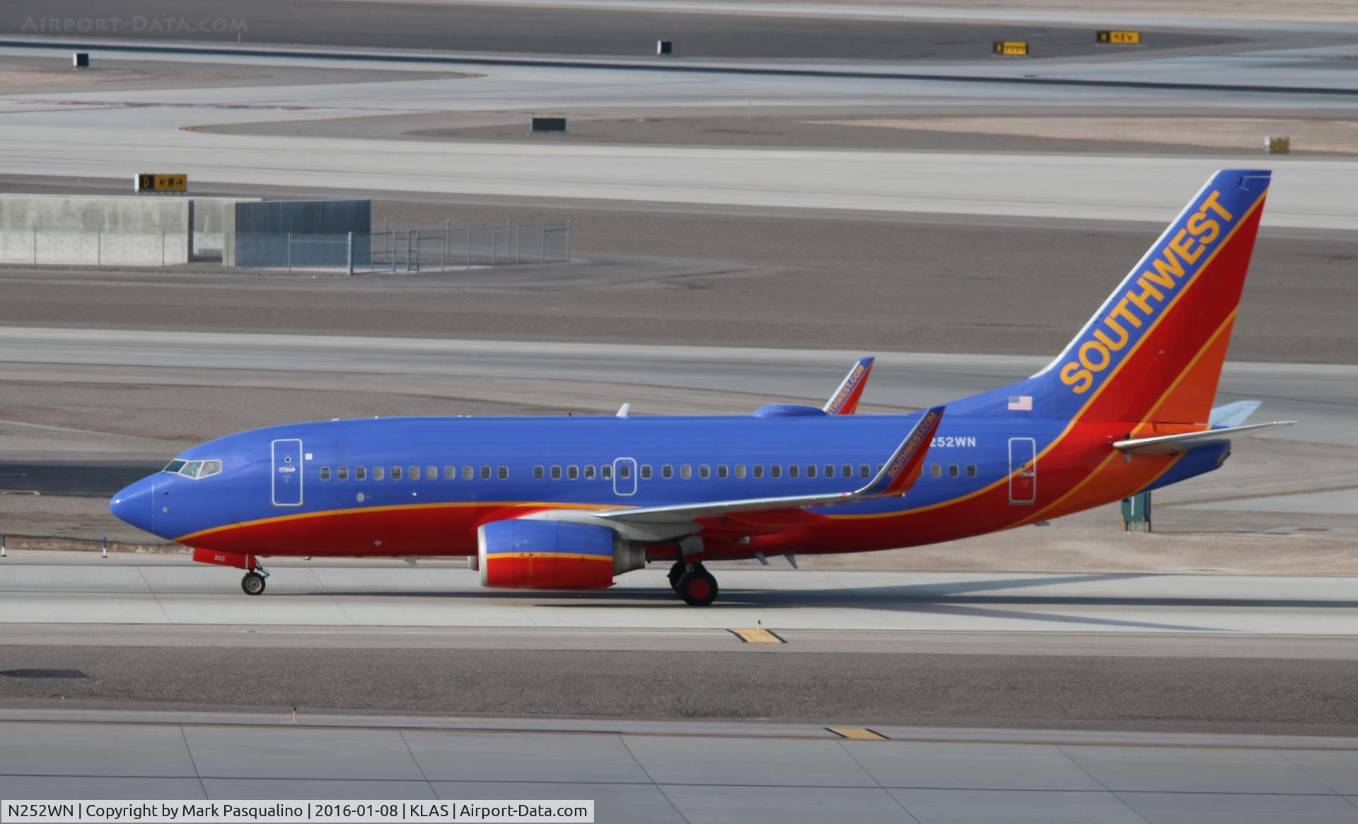 N252WN, 2006 Boeing 737-7H4 C/N 34973, Boeing 737-700