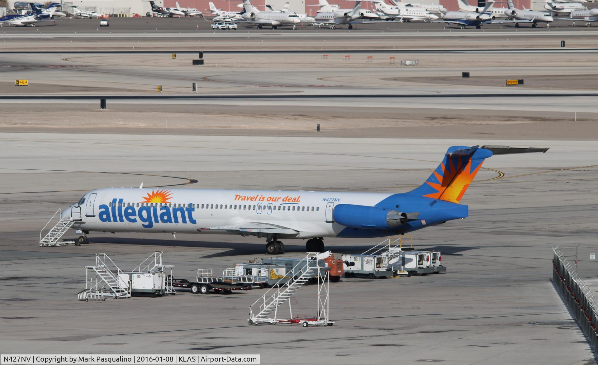 N427NV, 1986 McDonnell Douglas MD-82 (DC-9-82) C/N 49436, MD-82