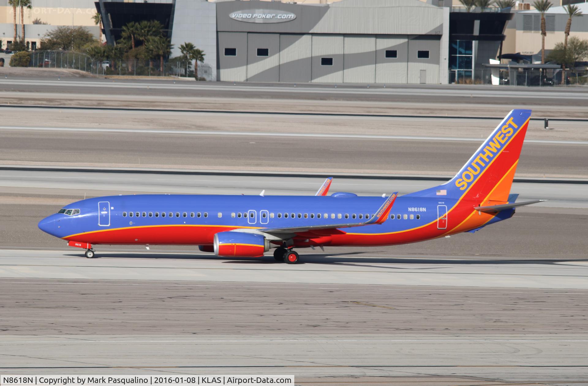 N8618N, 2013 Boeing 737-8H4 C/N 36915, Boeing 737-800