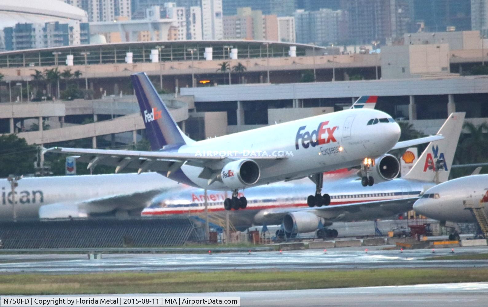 N750FD, 1990 Airbus A300B4-622R C/N 555, Fed Ex