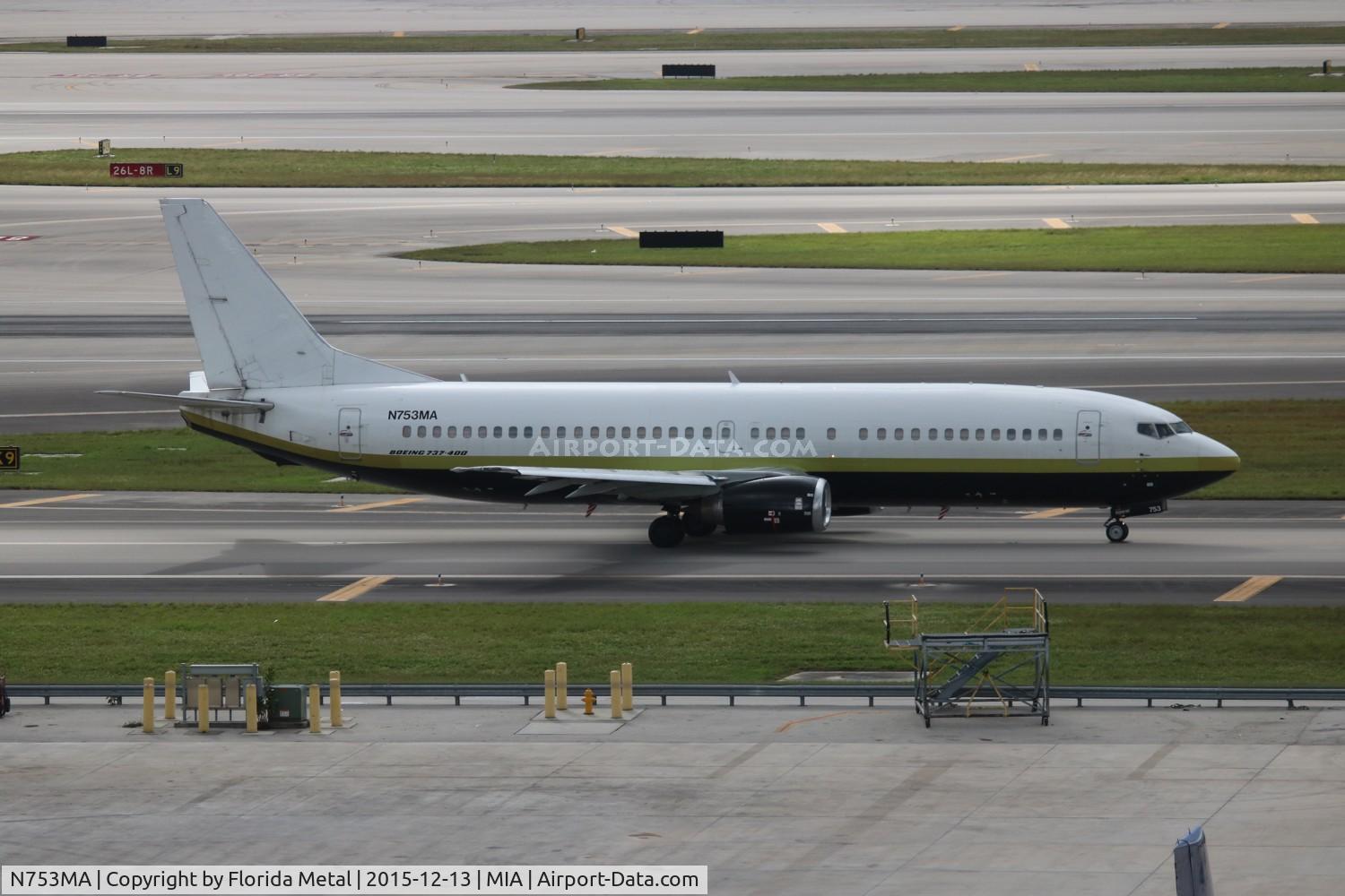 N753MA, 1997 Boeing 737-48E C/N 28053, Miami Air