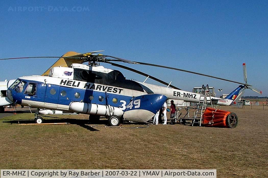 ER-MHZ, Mil Mi-8MTV-1 C/N 96078, Mil Mi-8 MTV-1 [96078] (Heli-Harvest) Avilon~VH 22/03/2007
