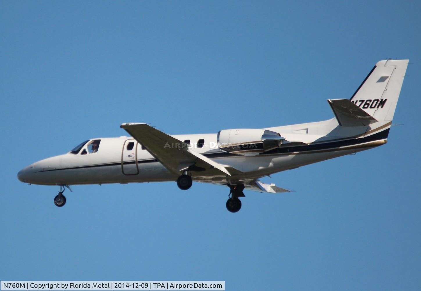N760M, 1990 Cessna 550 C/N 550-0635, Cessna 550