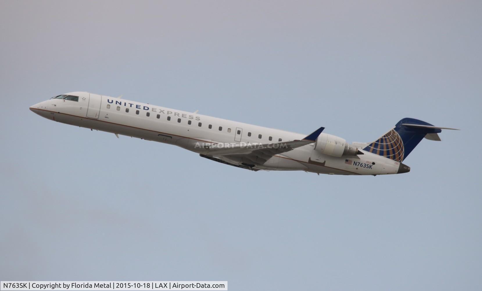 N763SK, 2005 Bombardier CRJ-701ER (CL-600-2C10) Regional Jet C/N 10228, United Express