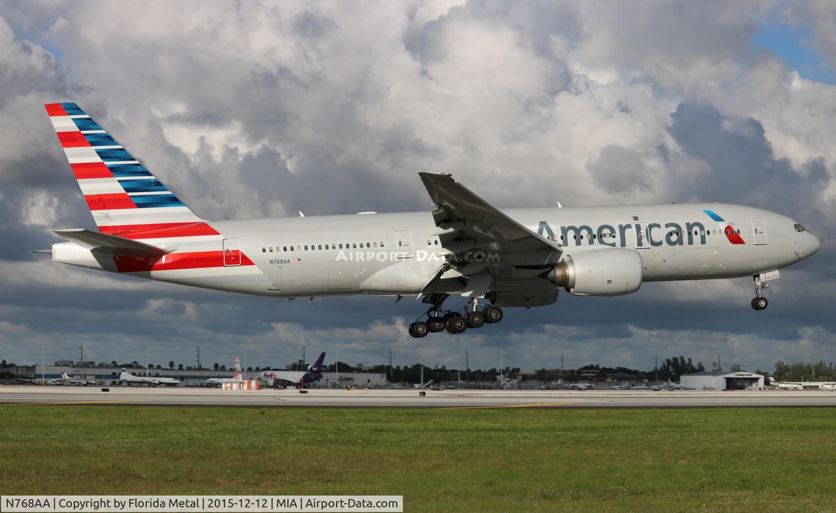 N768AA, 2006 Boeing 777-223 C/N 33540, American