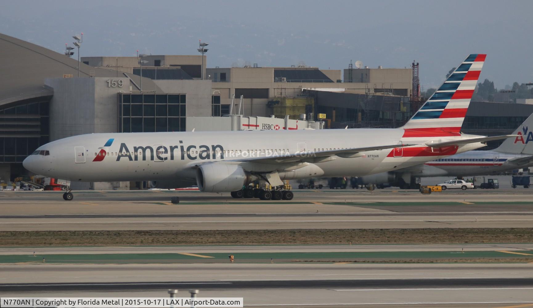 N770AN, 1999 Boeing 777-223 C/N 29578, American