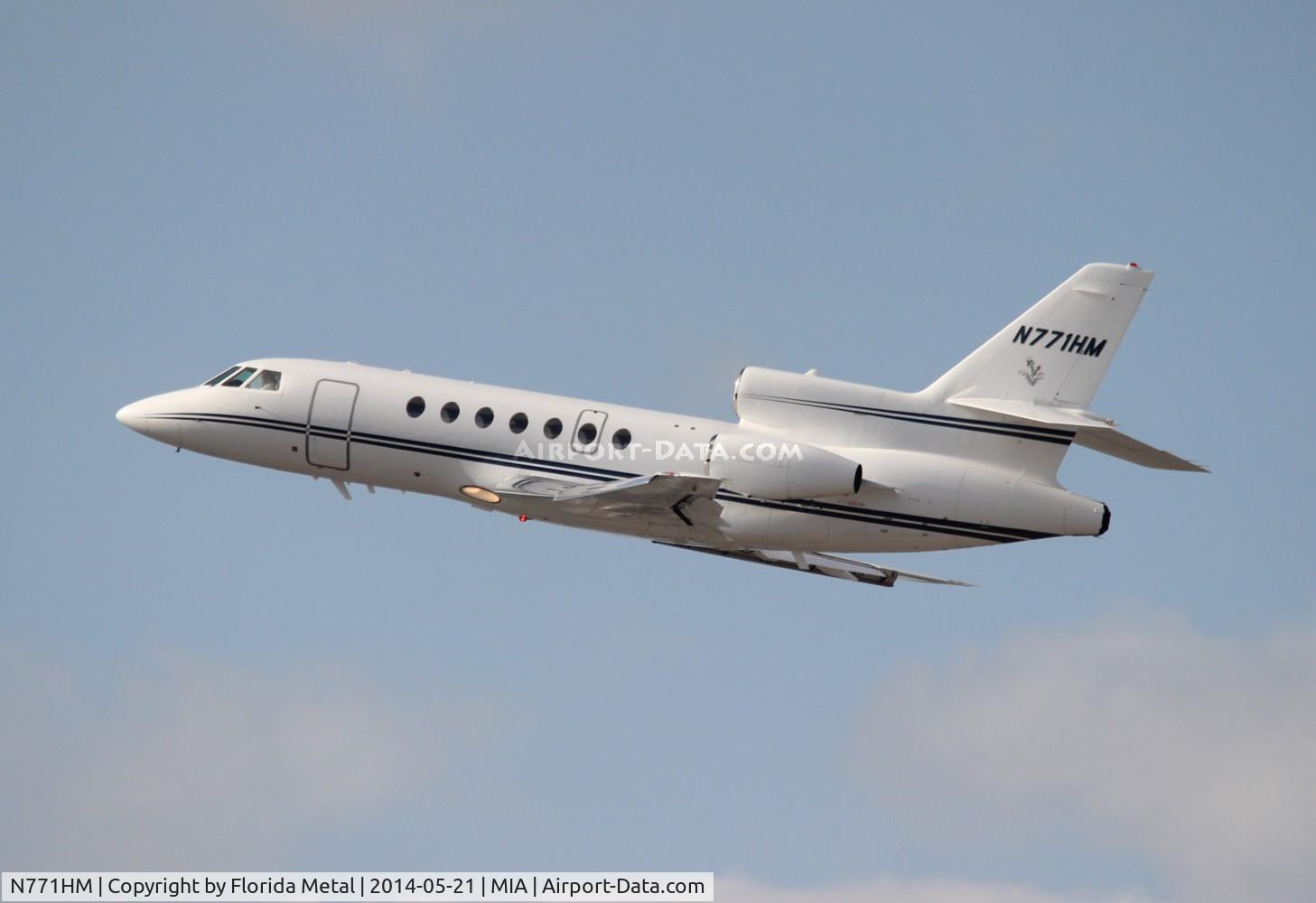 N771HM, 2001 Dassault Falcon 50 C/N 318, Falcon 50