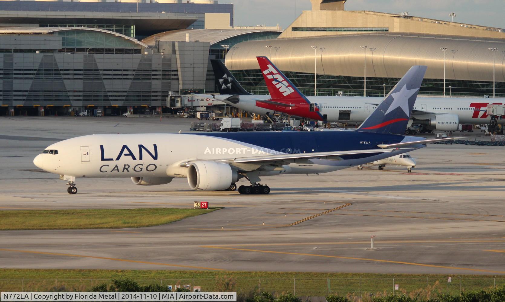 N772LA, 2009 Boeing 777-F6N C/N 37708, LAN Cargo