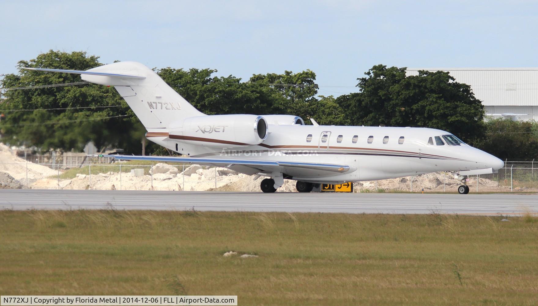 N772XJ, 2007 Cessna 750 Citation X Citation X C/N 750-0272, Citation X