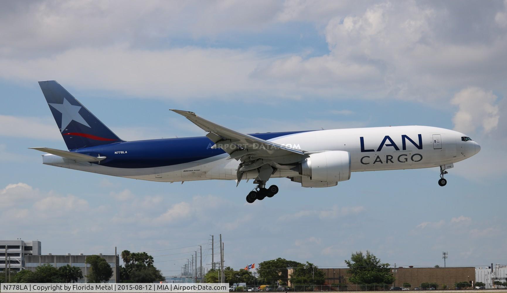N778LA, 2012 Boeing 777-F6N C/N 41518, LAN Cargo