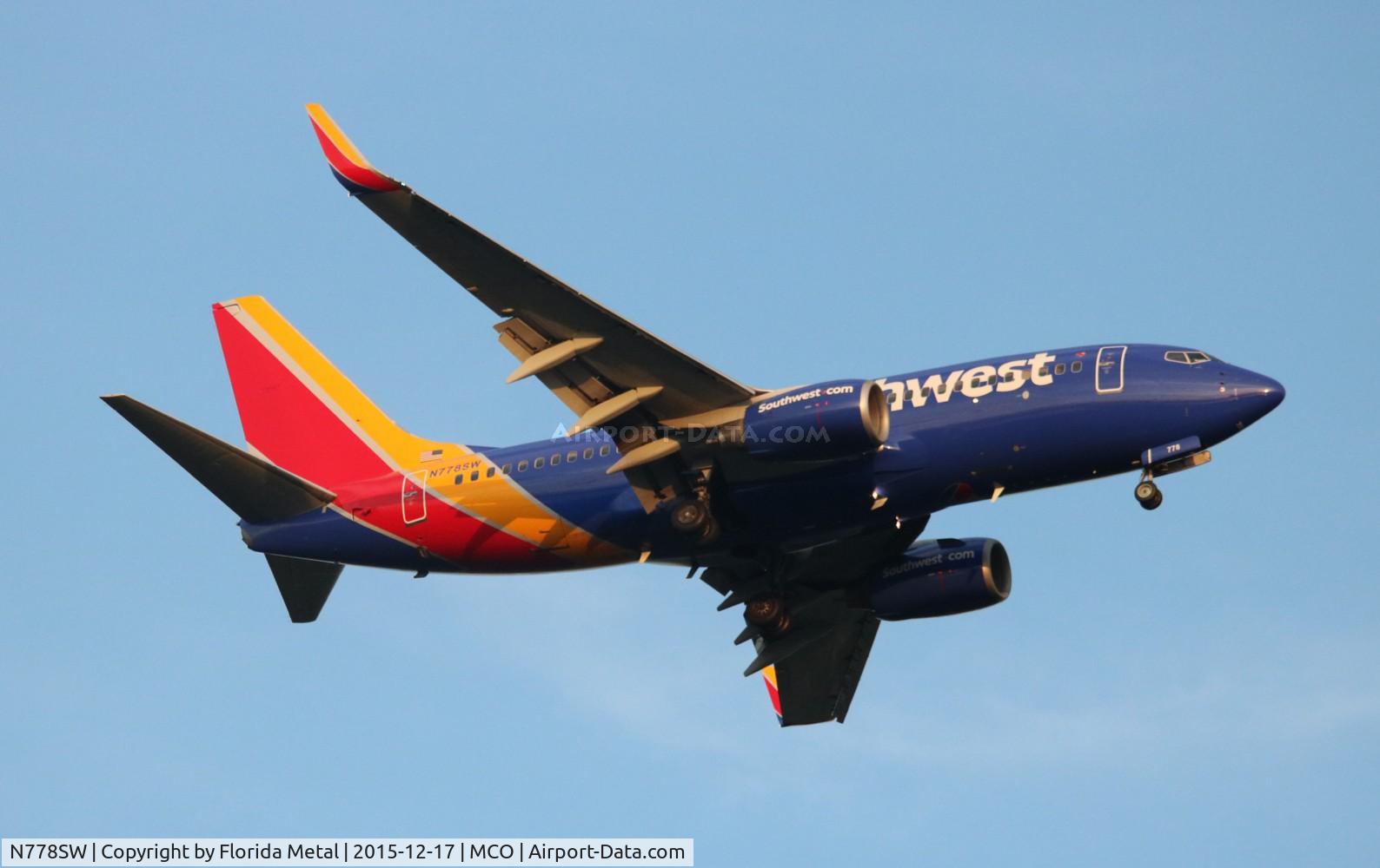 N778SW, 2000 Boeing 737-7H4 C/N 27883, Southwest