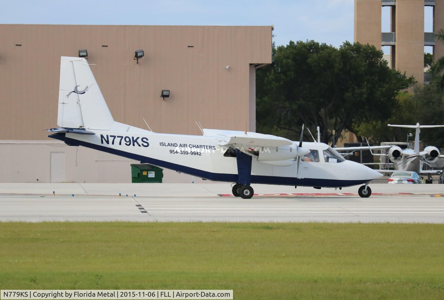 N779KS, 1976 Britten-Norman BN-2A-27 Islander C/N 779, BN-2A