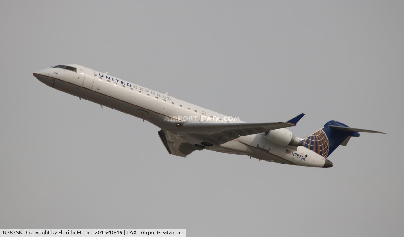 N787SK, 2009 Bombardier CRJ-700 (CL-600-2C10) Regional Jet C/N 10288, United Express
