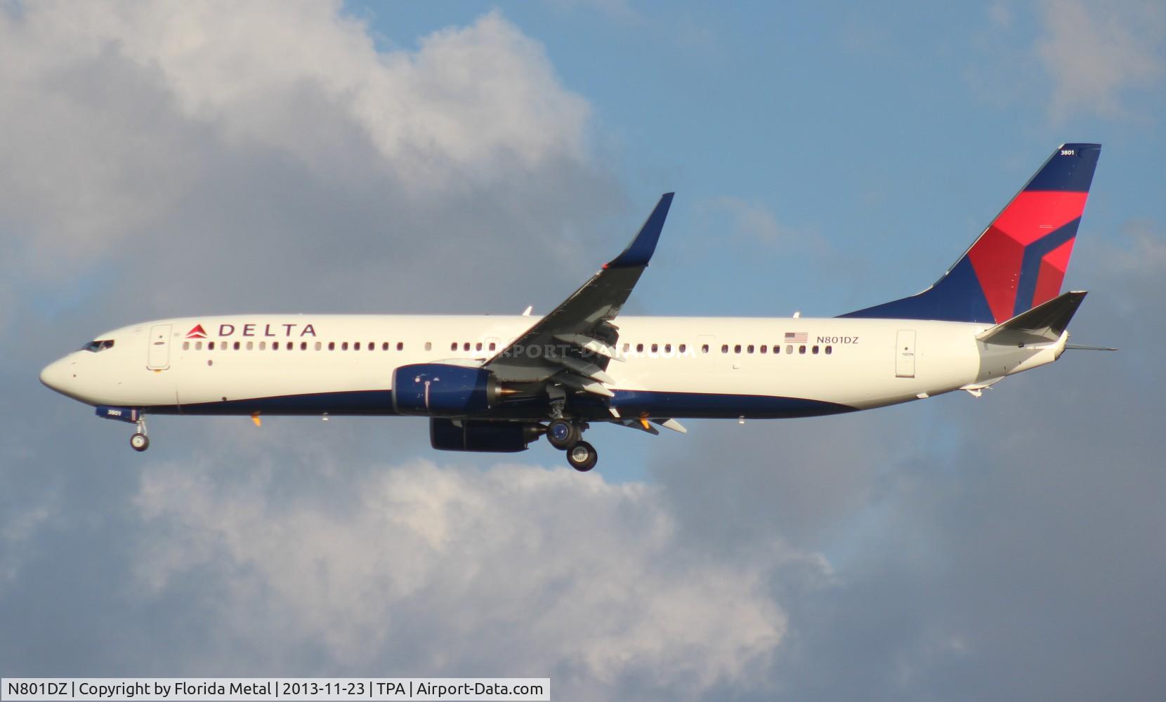 N801DZ, 2013 Boeing 737-932/ER C/N 31912, Delta