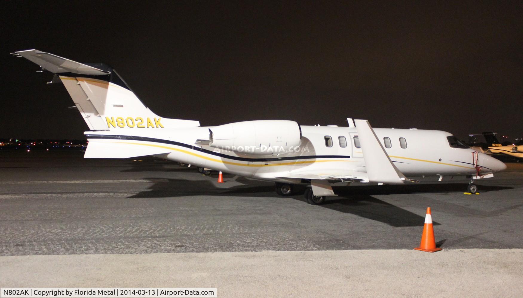 N802AK, 2010 Learjet 45 C/N 2128, Lear 40