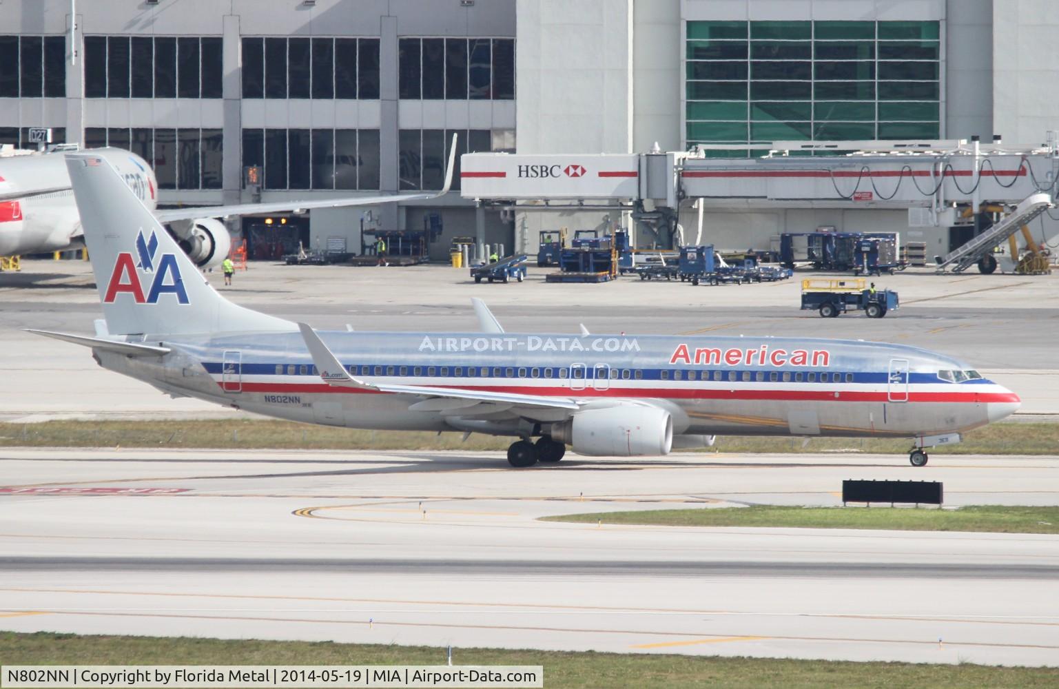 N802NN, 2009 Boeing 737-823 C/N 31073, American