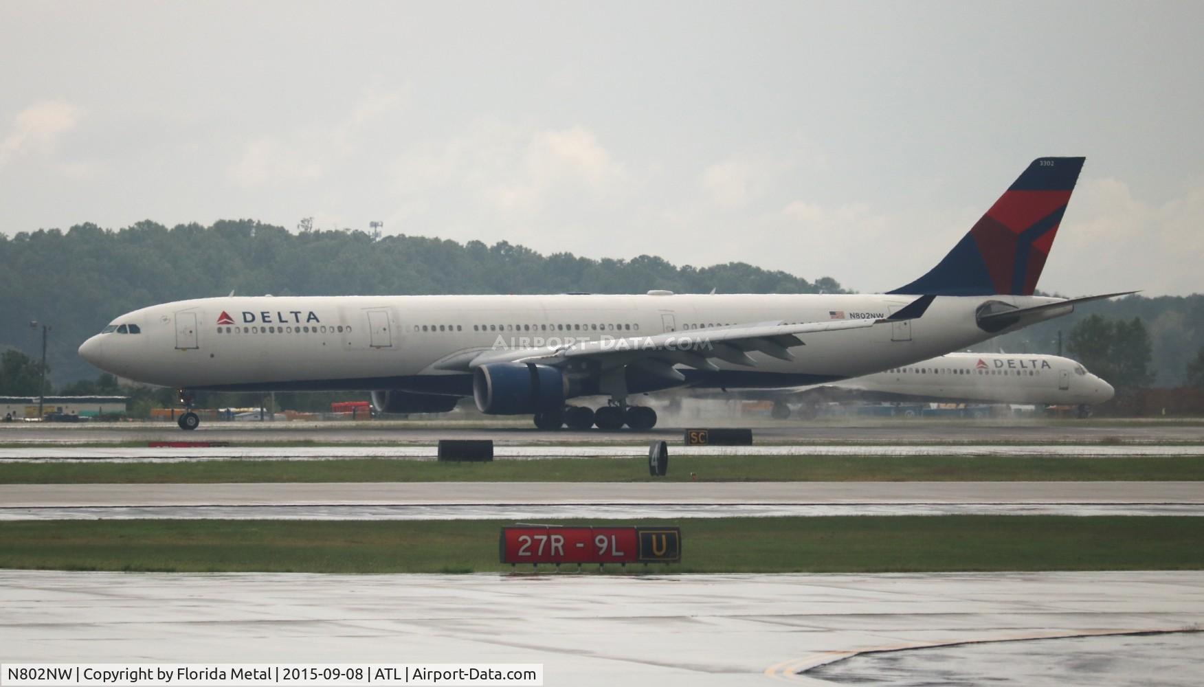 N802NW, 2003 Airbus A330-323 C/N 0533, Delta