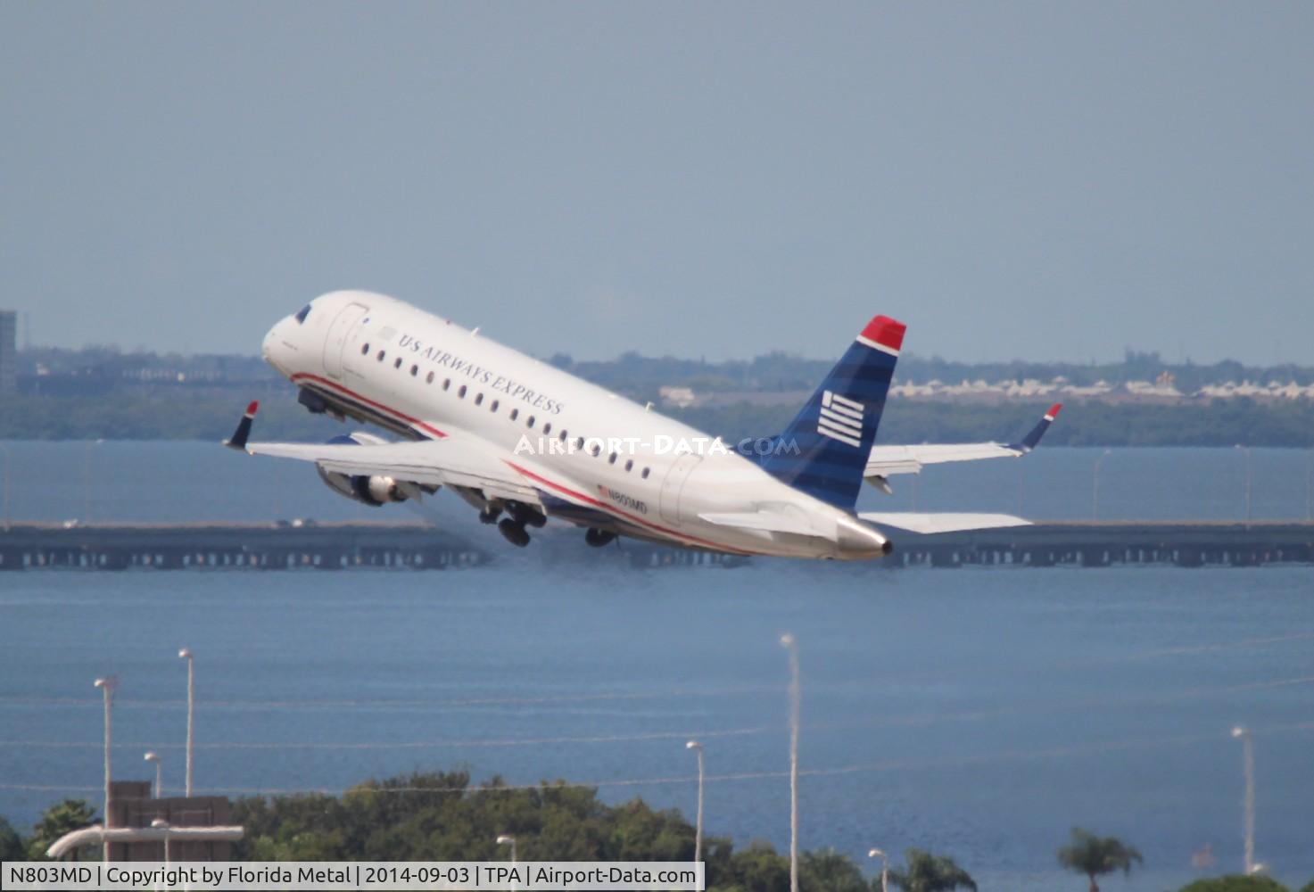 N803MD, 2004 Embraer 170SU (ERJ-170-100SU) C/N 17000015, USAirways