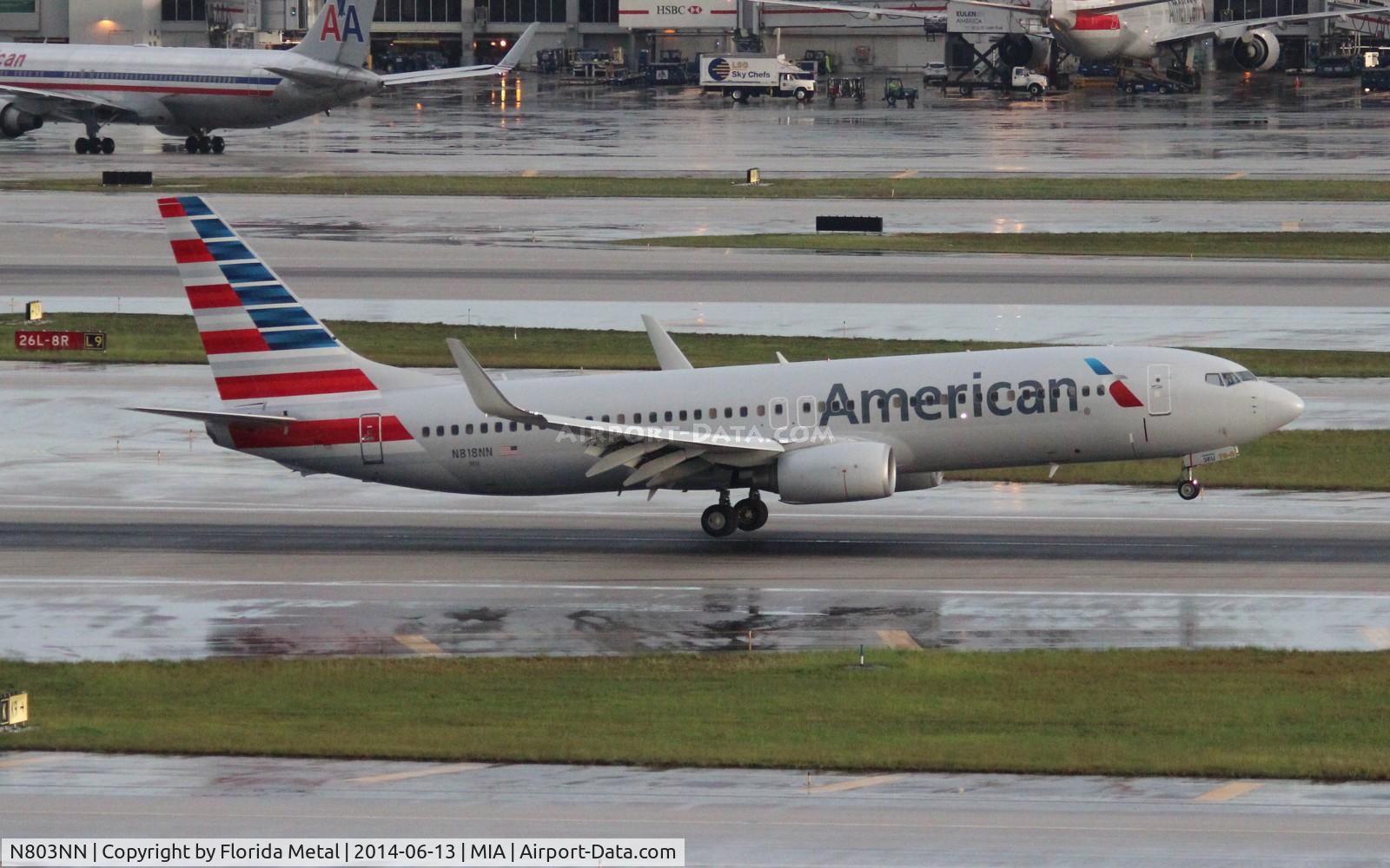 N803NN, 2009 Boeing 737-823 C/N 29566, American