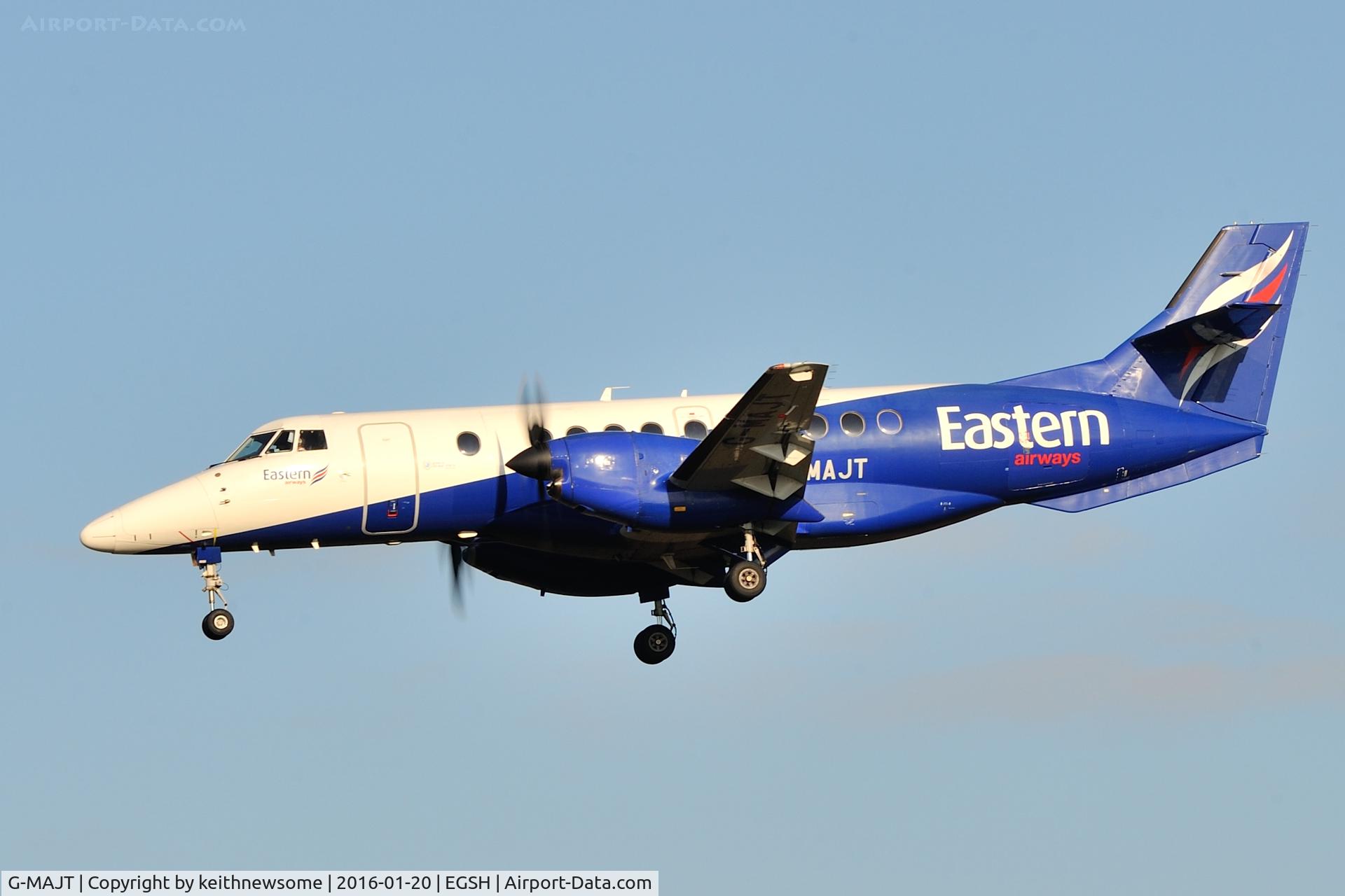 G-MAJT, 1994 British Aerospace Jetstream 41 C/N 41040, Regular Visitor.