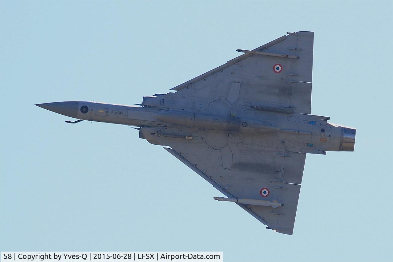 58, Dassault Mirage 2000-5F C/N 260, Dassault Mirage 2000-5F (116-EL), On display, Luxeuil-St Sauveur Air Base 116(LFSX) Open day 2015