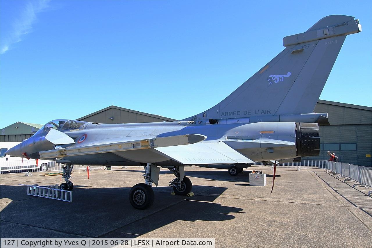 127, Dassault Rafale C C/N 127, Dassault Rafale C (113-GF), Static display, Luxeuil-St Sauveur Air Base 116(LFSX) Open day 2015