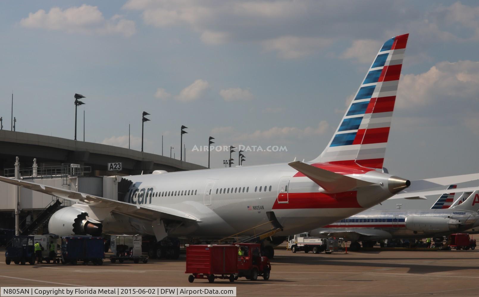 N805AN, 2015 Boeing 787-8 Dreamliner C/N 40623, American
