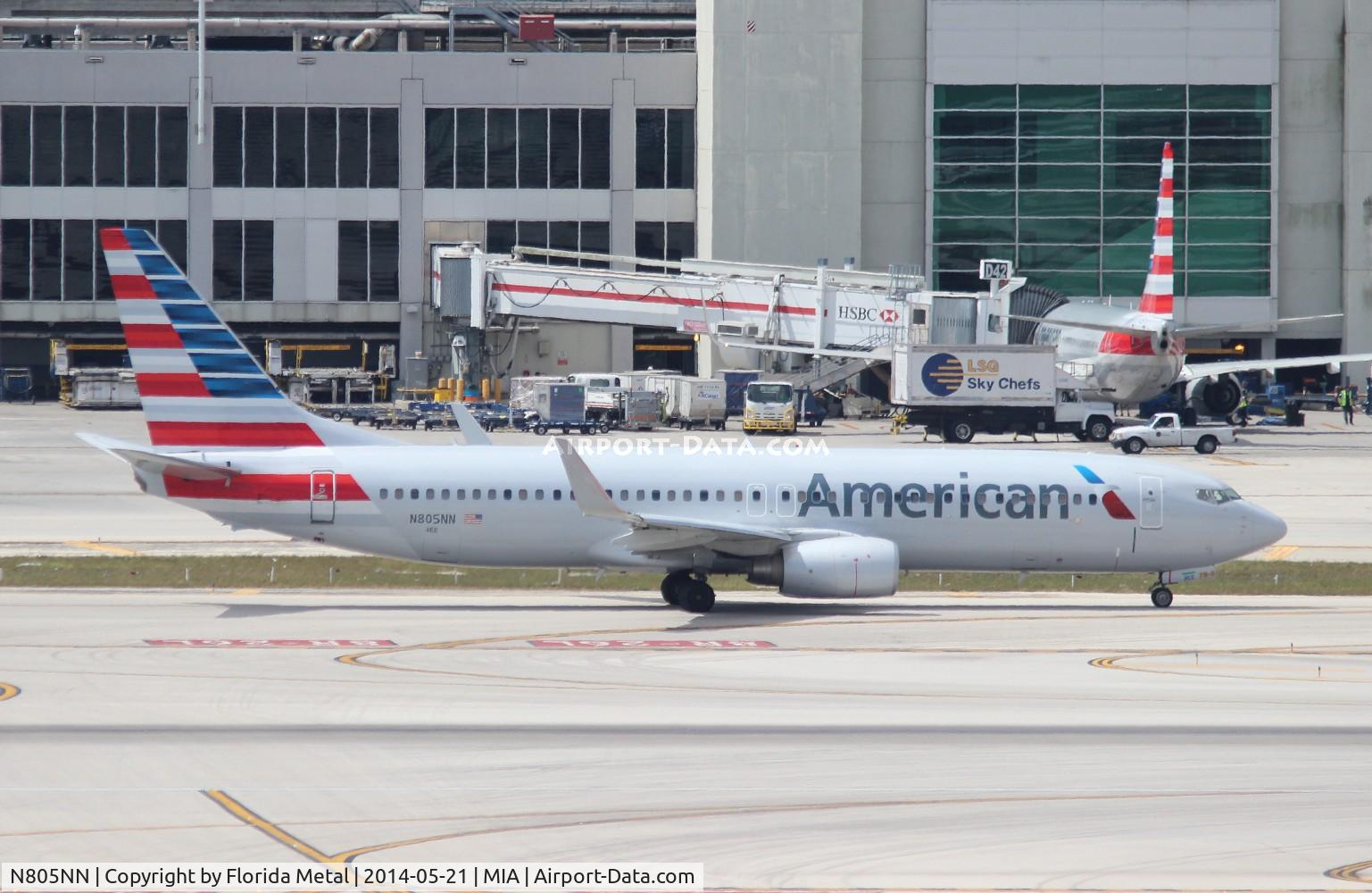 N805NN, 2009 Boeing 737-823 C/N 31075, American