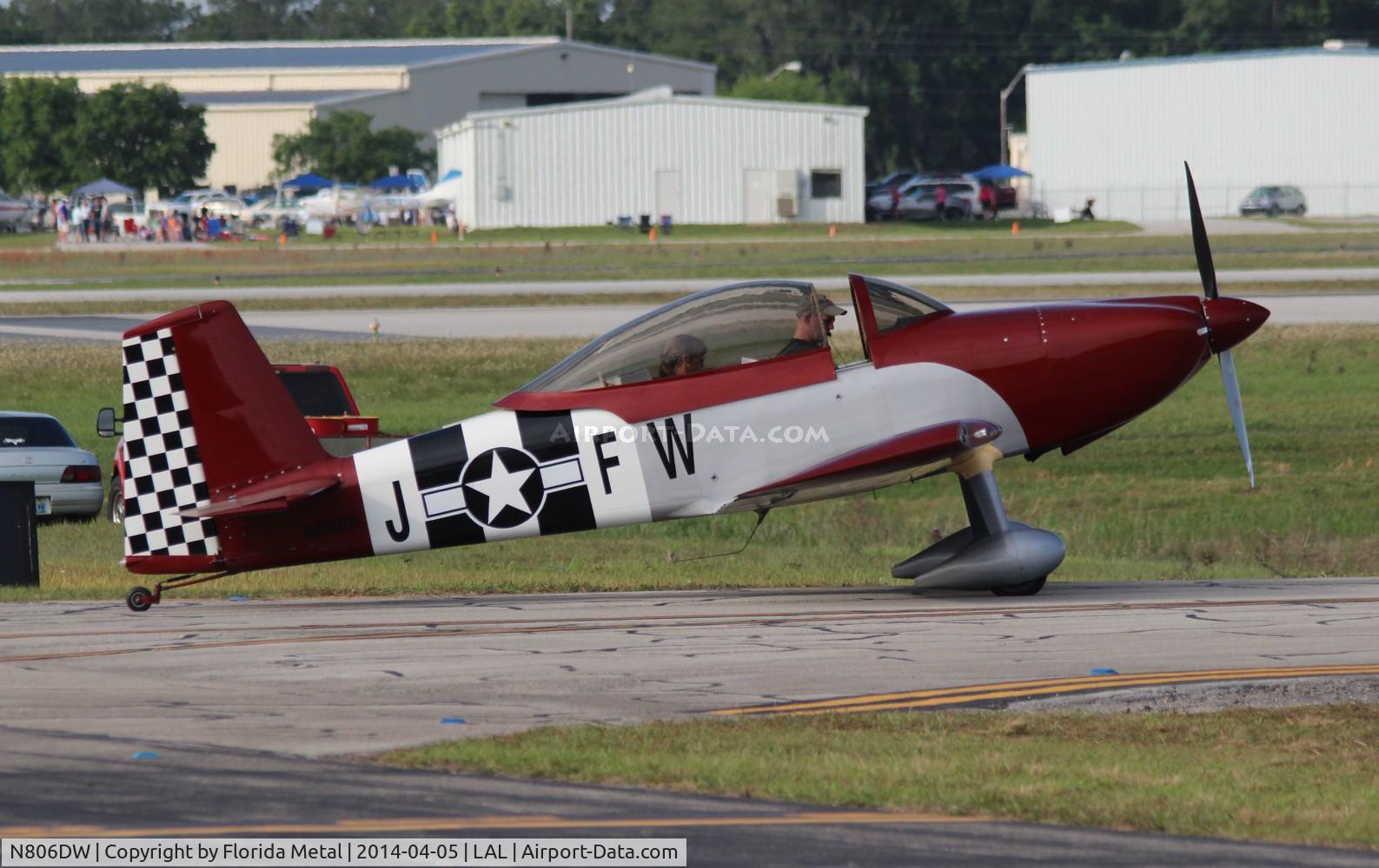 N806DW, Vans RV-8 C/N 82458, Vans RV-8