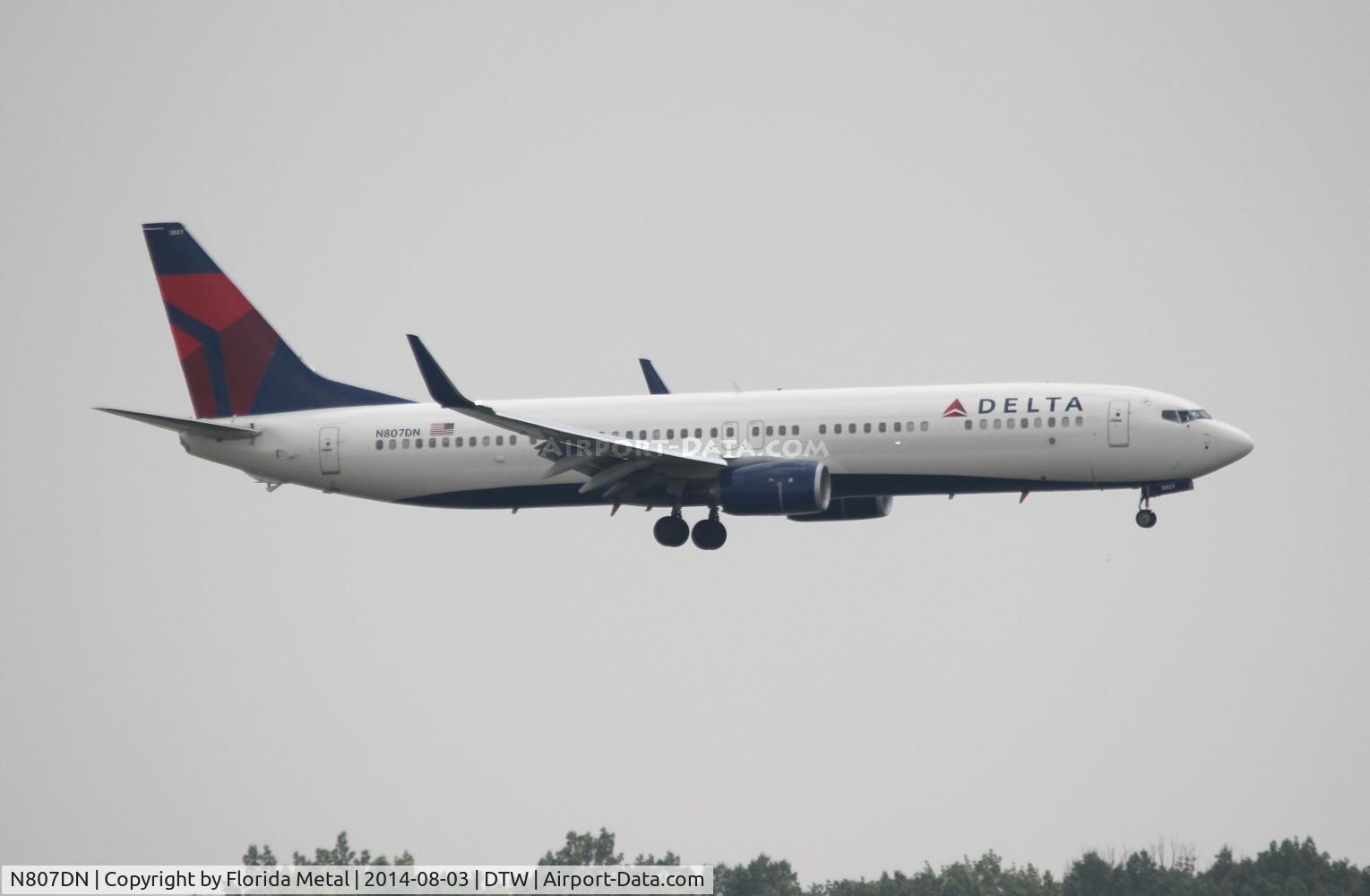 N807DN, 2013 Boeing 737-932/ER C/N 31921, Delta