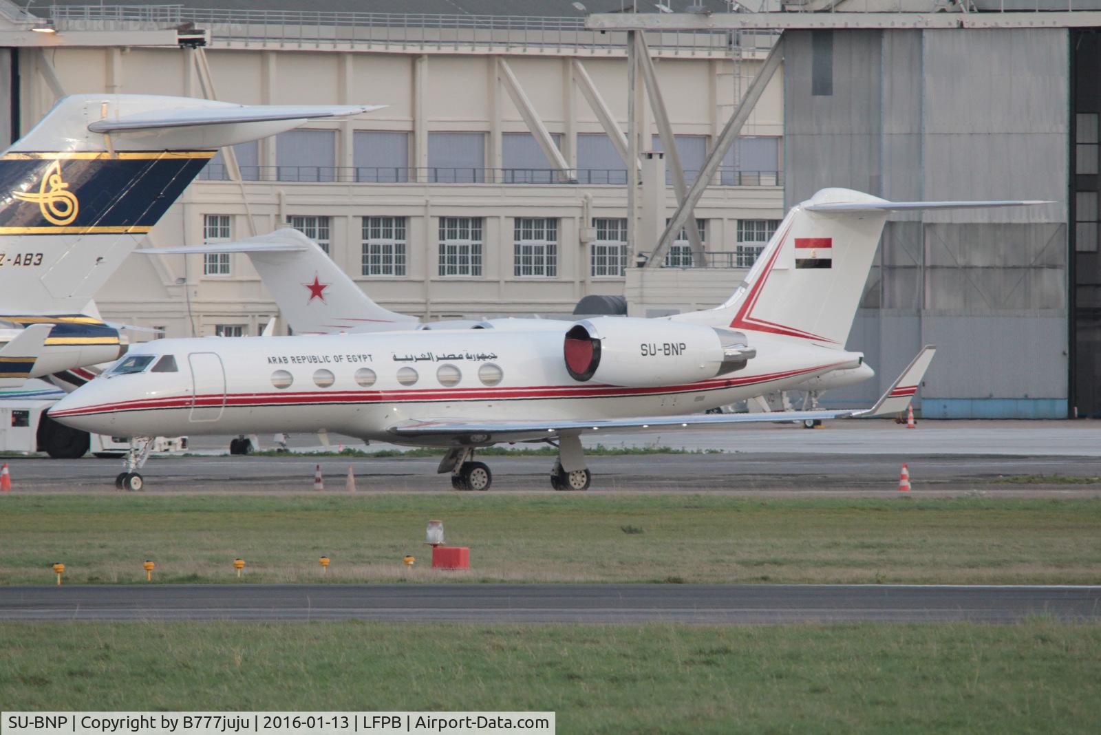 SU-BNP, Gulfstream Aerospace 4SP C/N 1427, at le Bourget