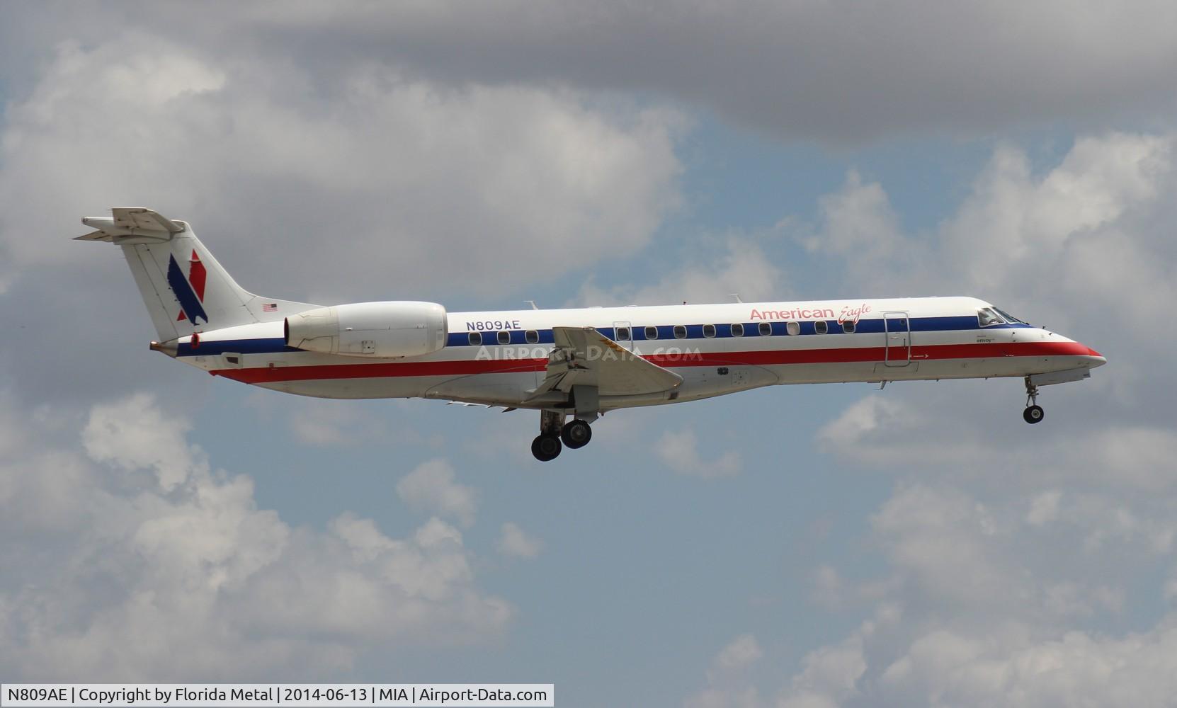 N809AE, 2001 Embraer ERJ-140LR (EMB-135KL) C/N 145521, Eagle E140