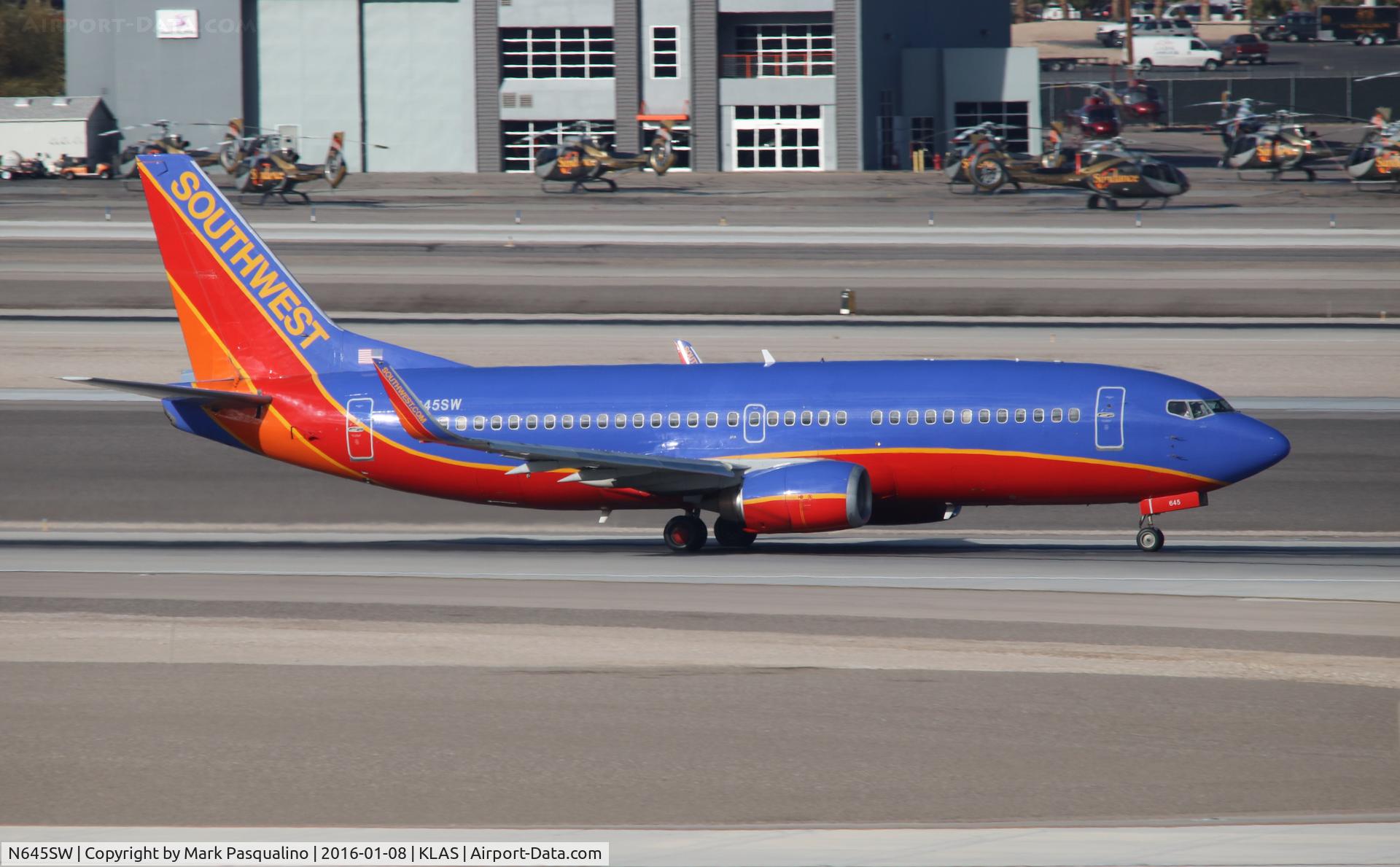 N645SW, 1997 Boeing 737-3H4 C/N 28330, Boeing 737-300