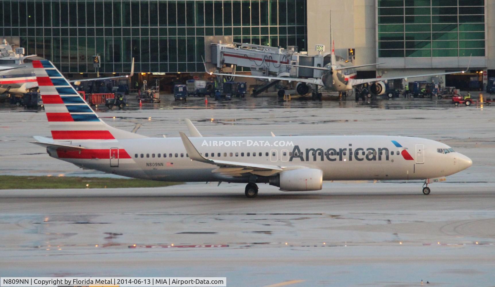 N809NN, 2009 Boeing 737-823 C/N 33519, American