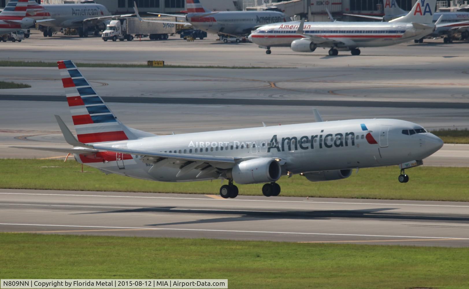 N809NN, 2009 Boeing 737-823 C/N 33519, American
