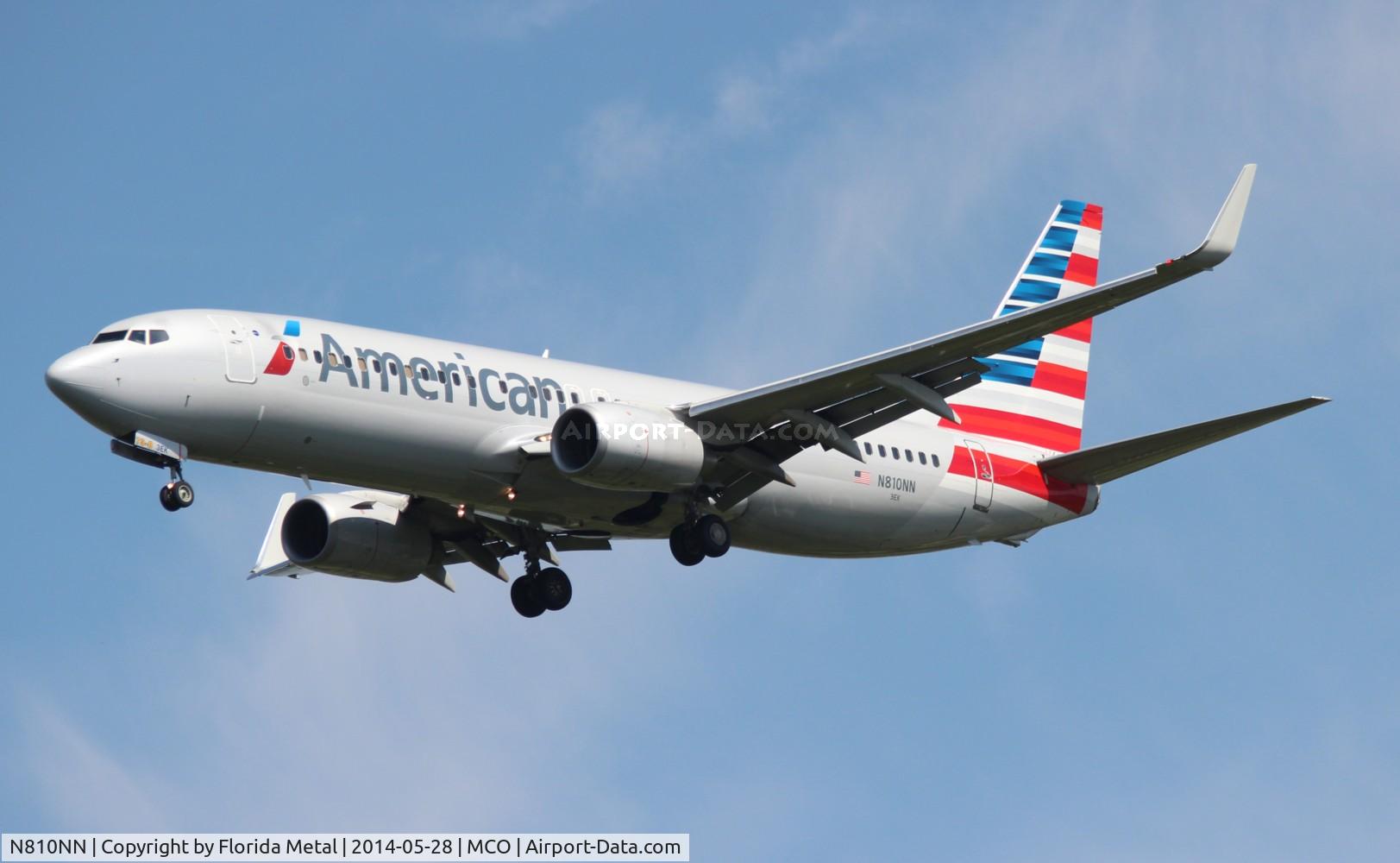 N810NN, 2009 Boeing 737-823 C/N 33207, American