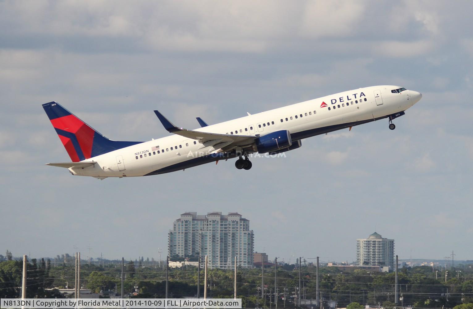 N813DN, 2014 Boeing 737-932/ER C/N 31925, Delta