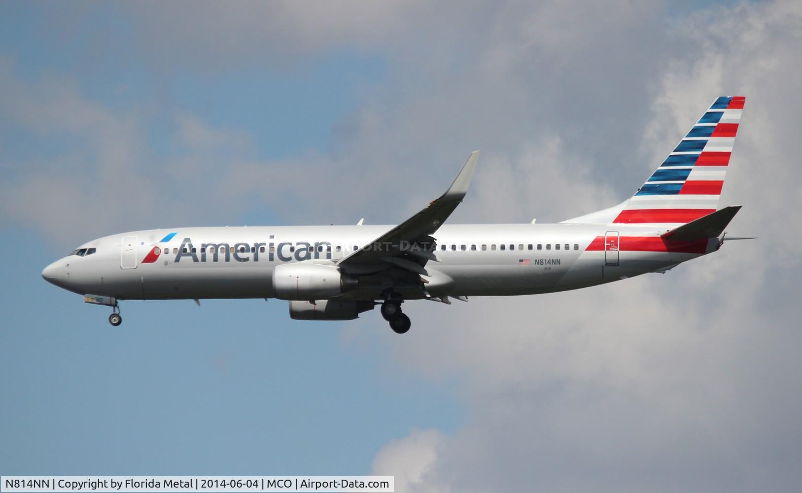 N814NN, 2009 Boeing 737-823 C/N 29562, American