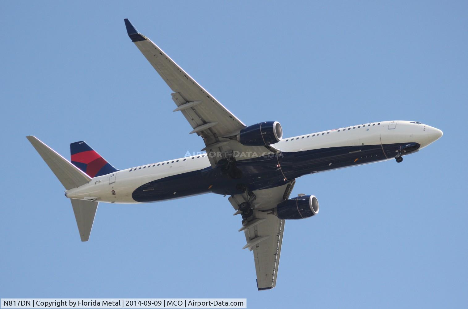 N817DN, 2014 Boeing 737-932/ER C/N 31929, Delta