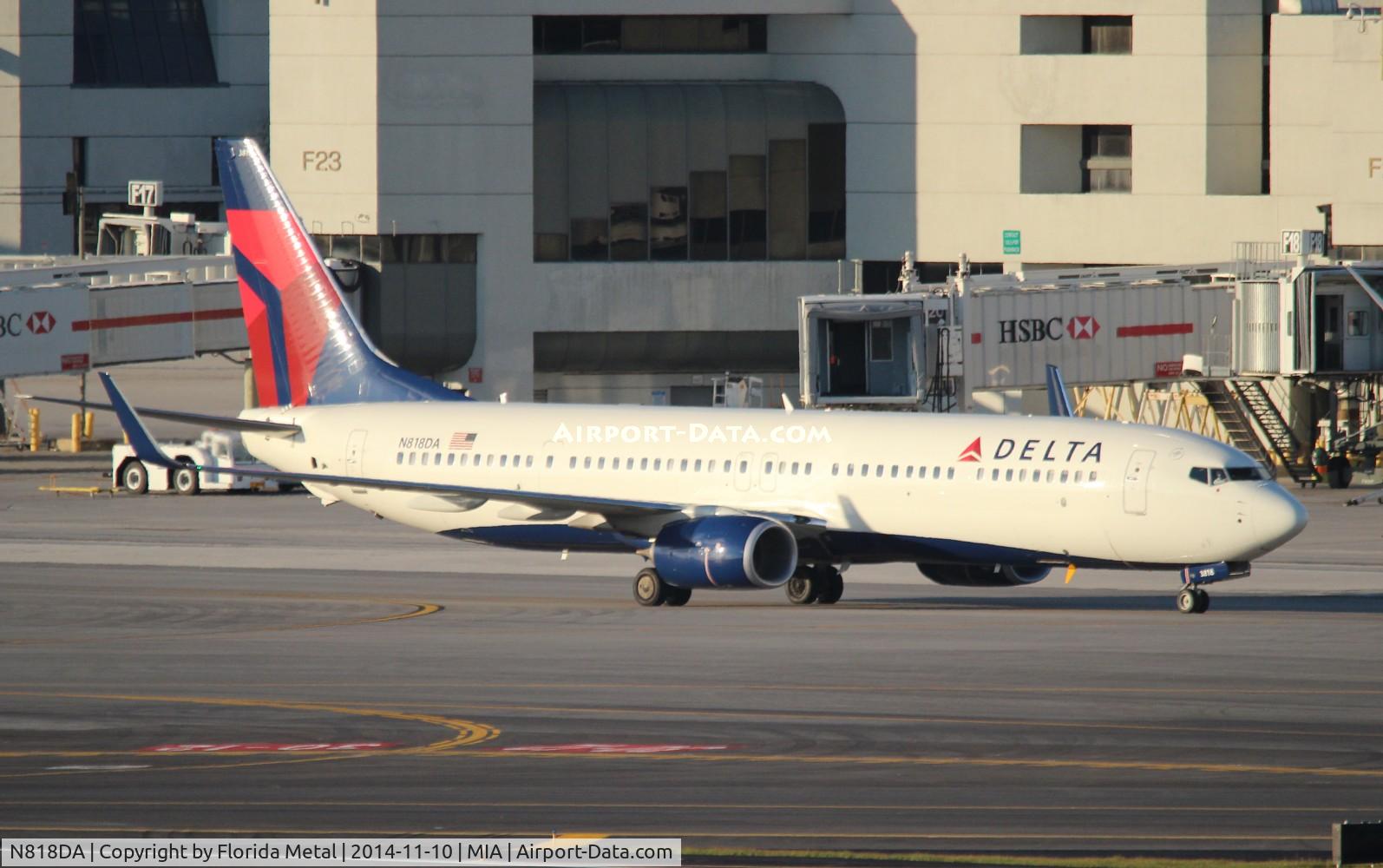 N818DA, 2014 Boeing 737-932/ER C/N 31928, Delta