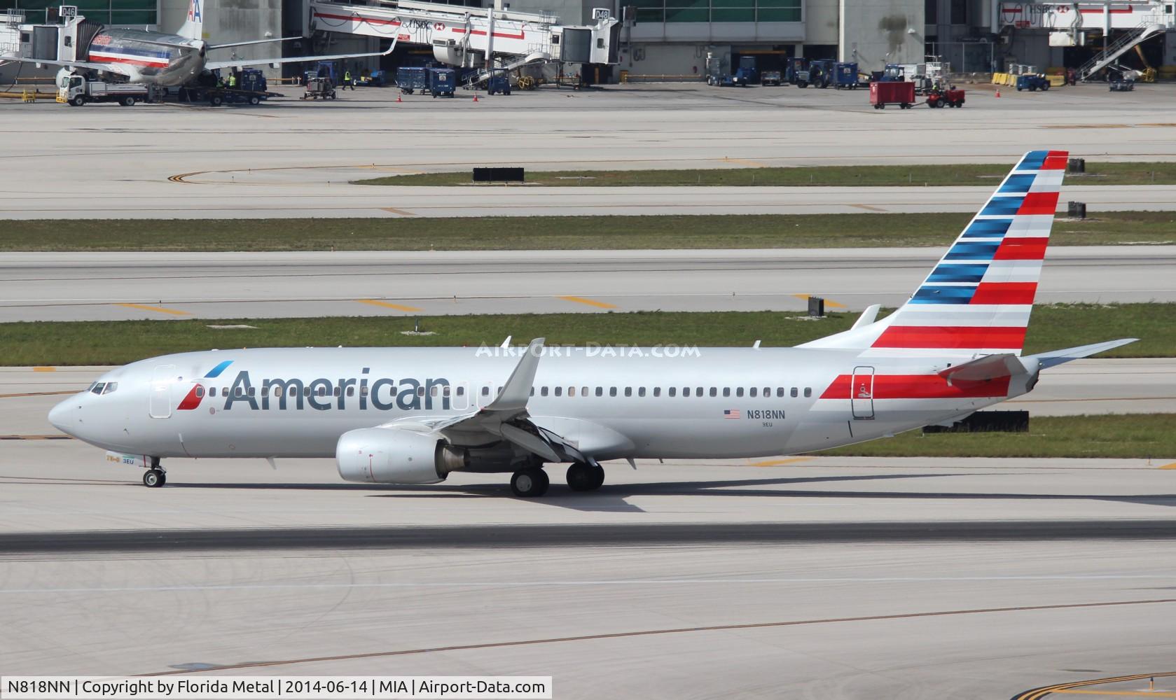 N818NN, 2009 Boeing 737-823 C/N 30910, American