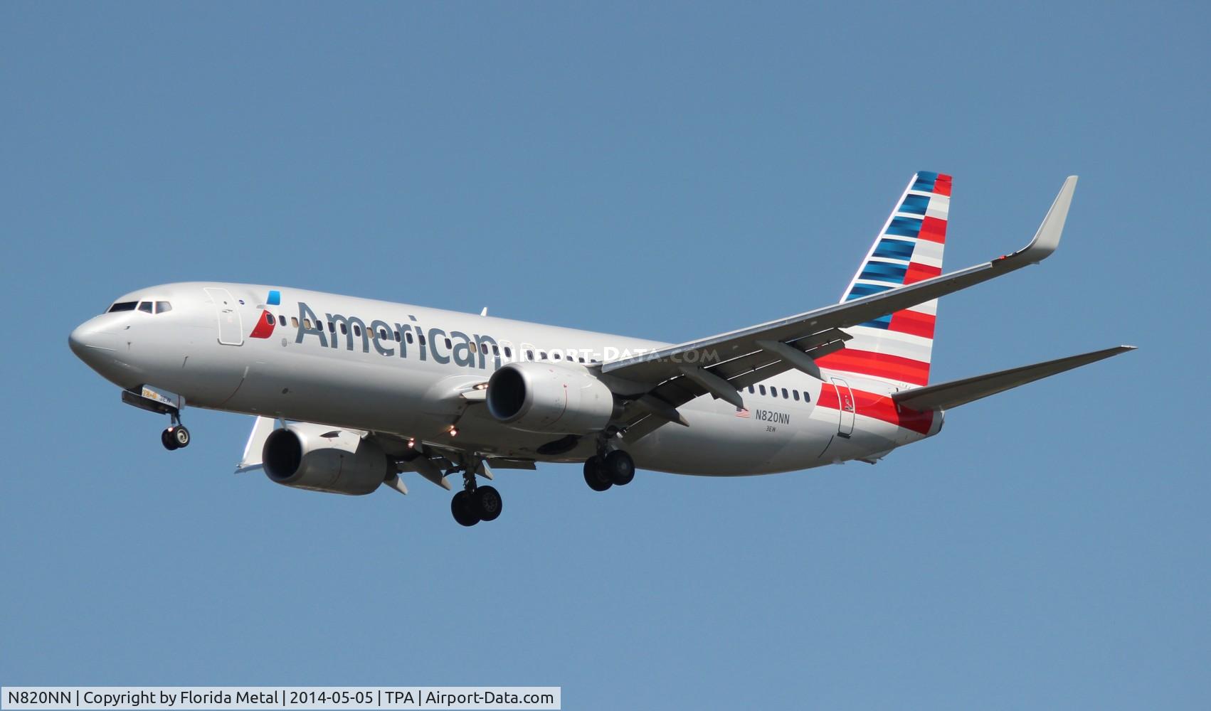 N820NN, 2009 Boeing 737-823 C/N 29559, American