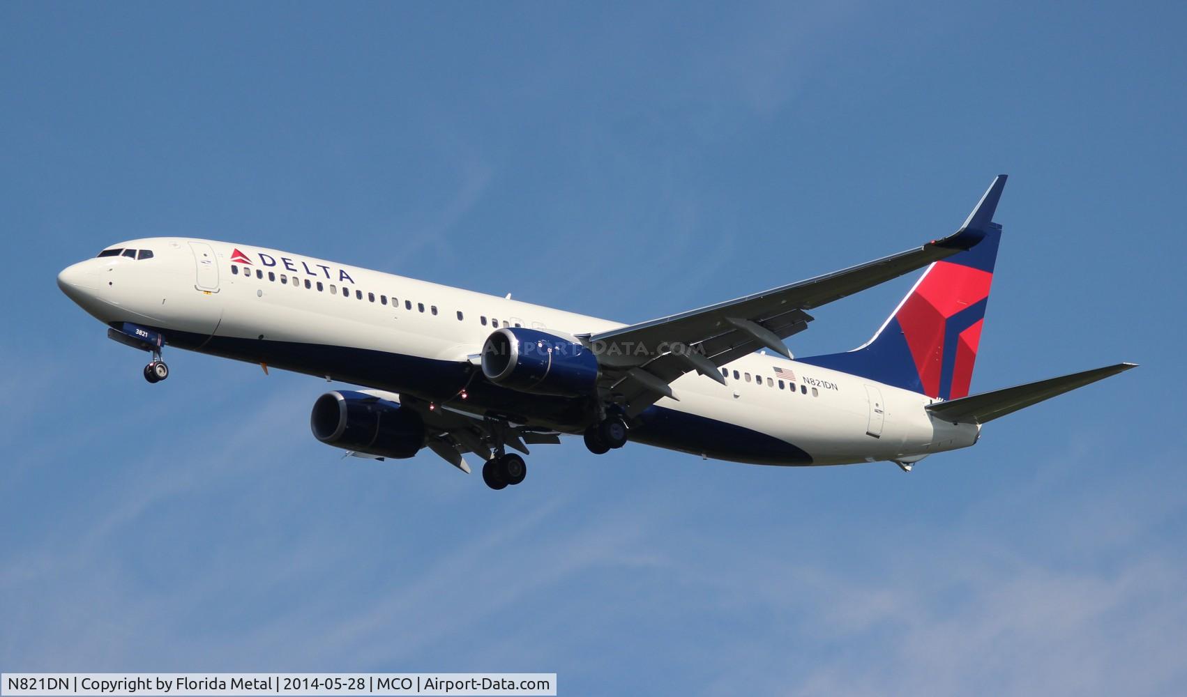 N821DN, 2014 Boeing 737-932/ER C/N 31932, Delta