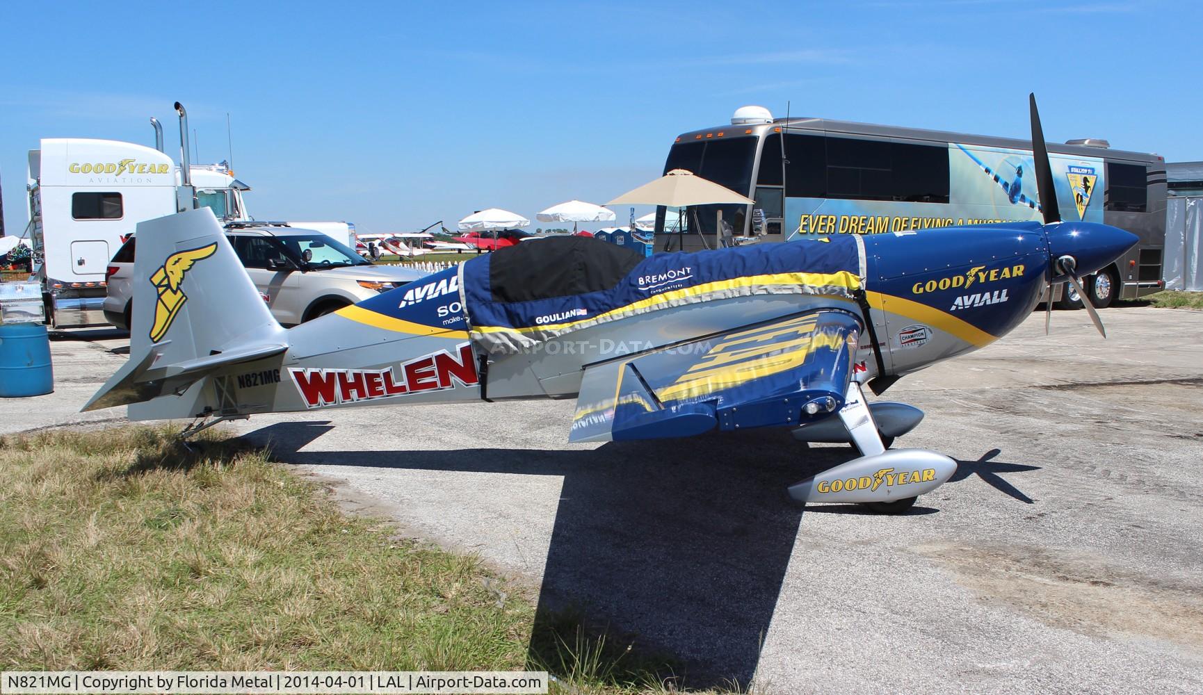 N821MG, 2009 Extra EA-300SC C/N SC010, Michael Goulian