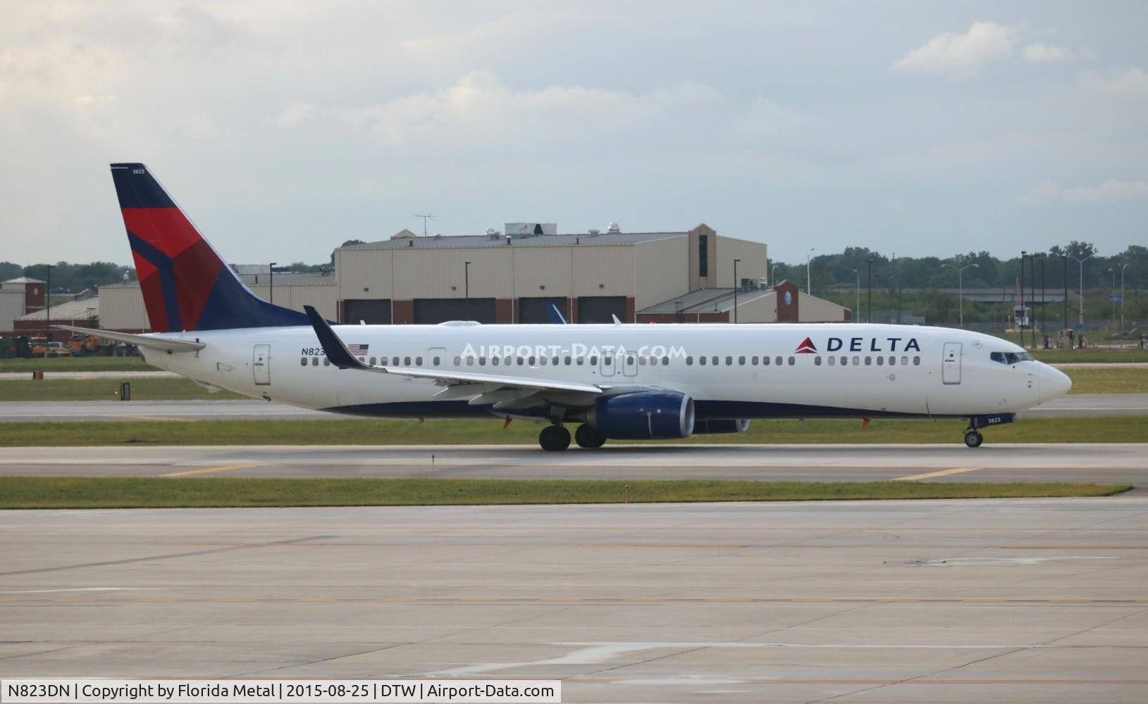 N823DN, 2014 Boeing 737-932/ER C/N 31934, Delta