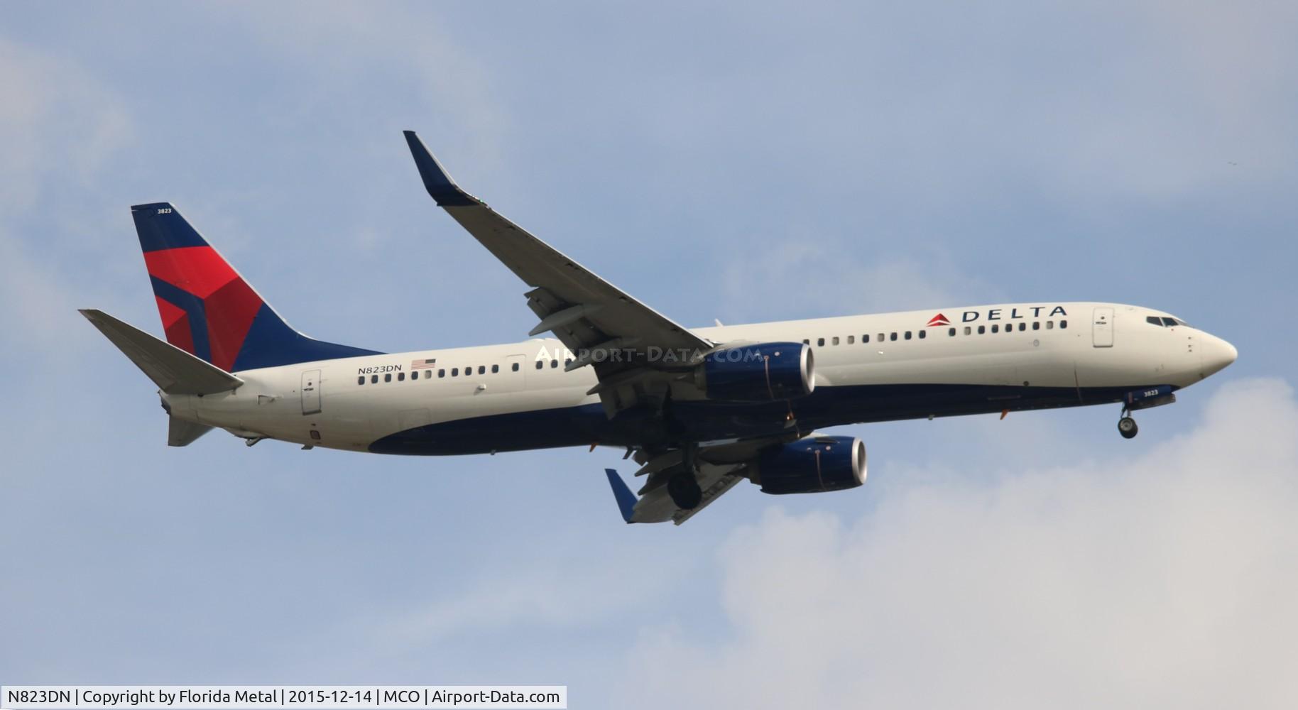 N823DN, 2014 Boeing 737-932/ER C/N 31934, Delta