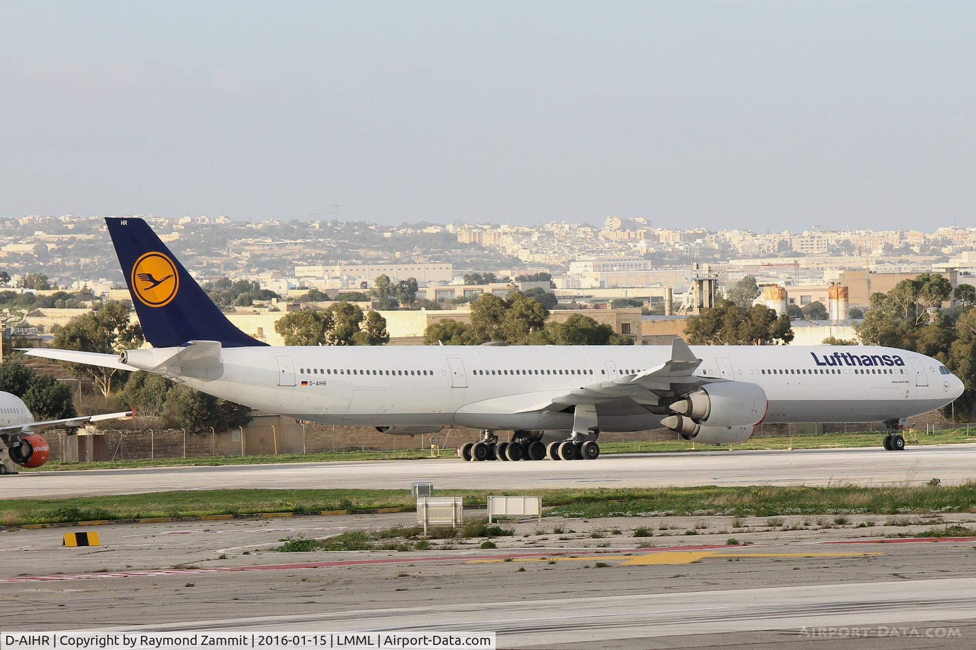 D-AIHR, 2007 Airbus A340-642 C/N 794, A340 D-AIHR Lufthansa