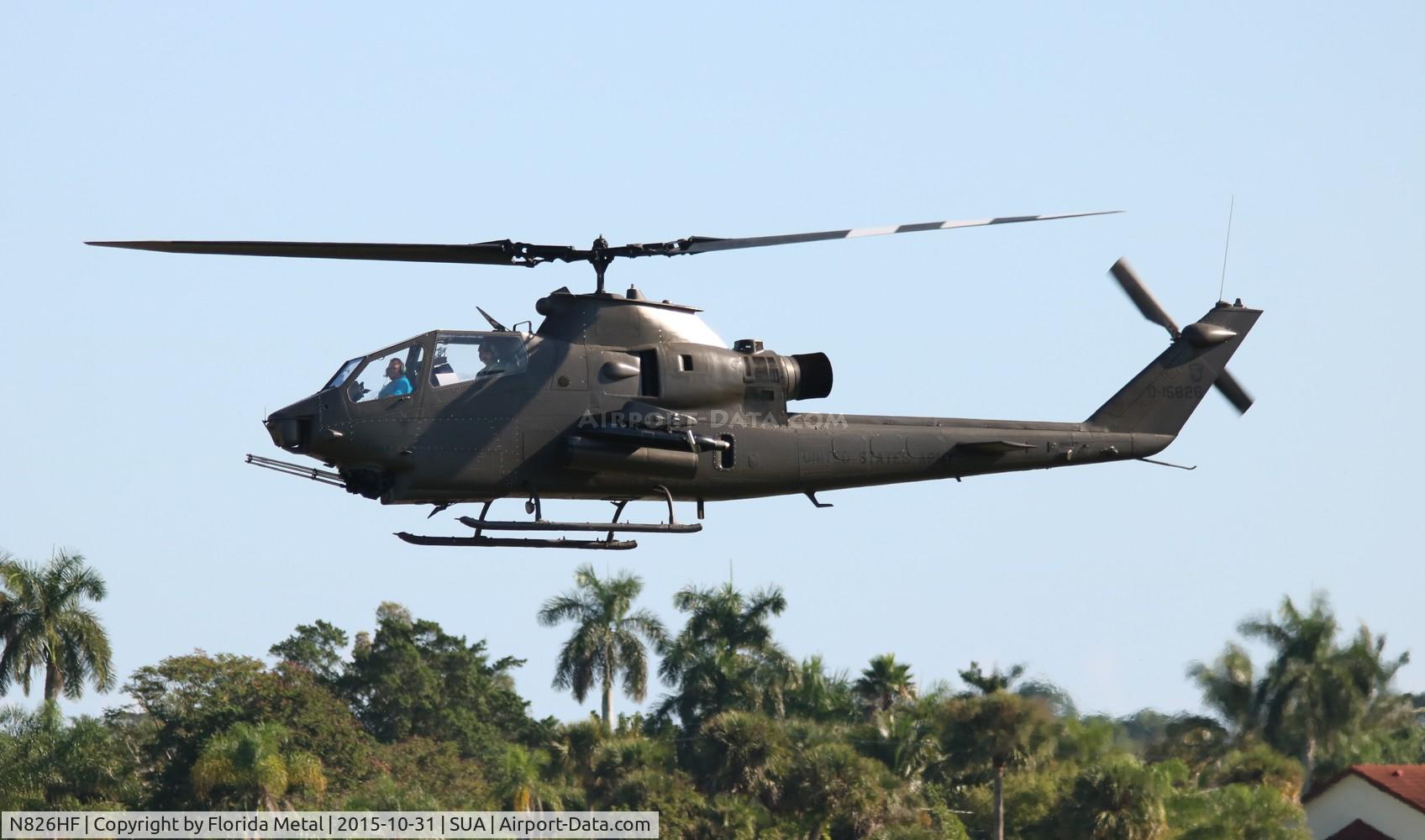 N826HF, 1967 Bell AH-1F Cobra C/N 67-15826, AH-1F Cobra
