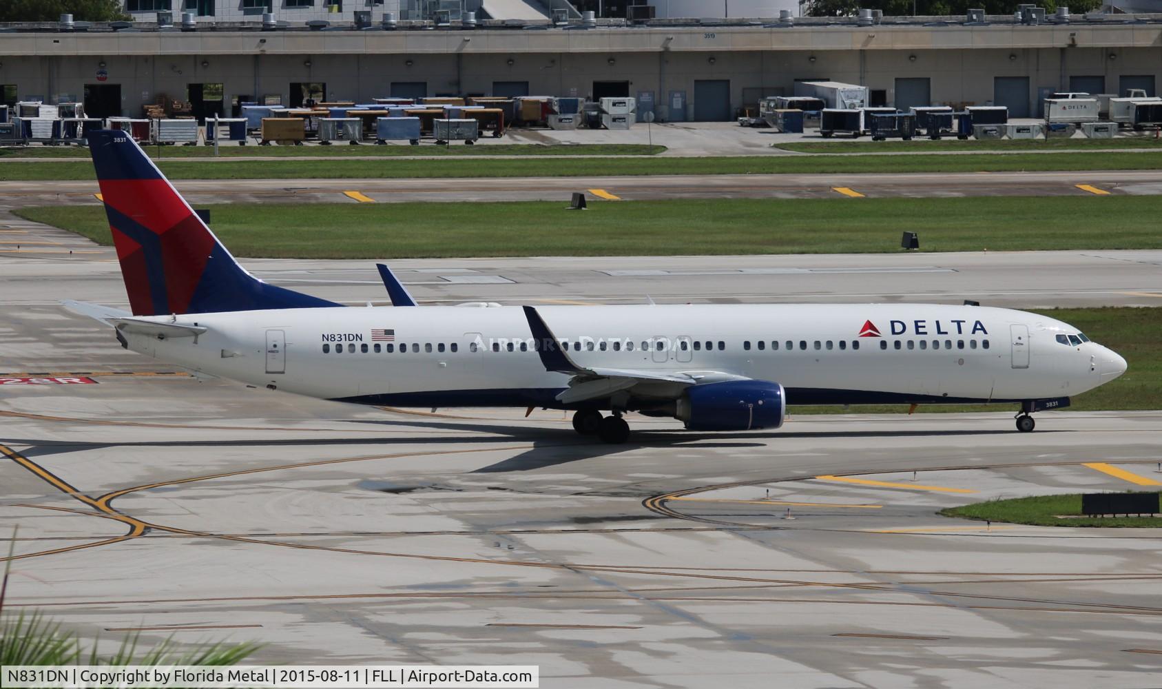 N831DN, 2014 Boeing 737-932/ER C/N 31942, Delta